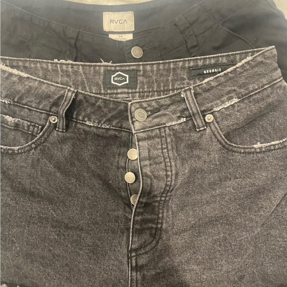 RVCA 2 shorts bundle womens size 30